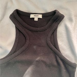 AGOLDE Scooped Shoulder Tank Top